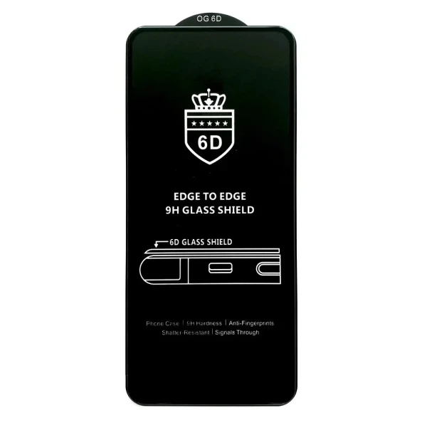 Захисне скло для Xiaomi Redmi Note 10/10S/Note 11 (0.3 мм, 4D ARC чорний) Люкс