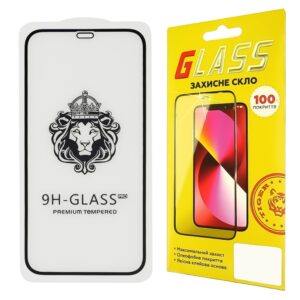 Захисне скло для APPLE iPhone 12/12 Pro Full Glue (0.3 мм, 2.5D, чорний)
