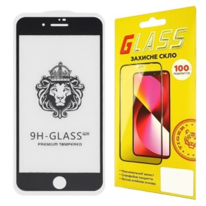 Захисне скло для APPLE iPhone 6 Plus Full Glue (0.3 мм, 4D чорний)