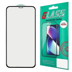 Захисне скло для APPLE iPhone 12 Pro Max (0.3 мм, 4D ARC чорний) Люкс